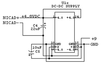 Schematic of DC-DC Supply