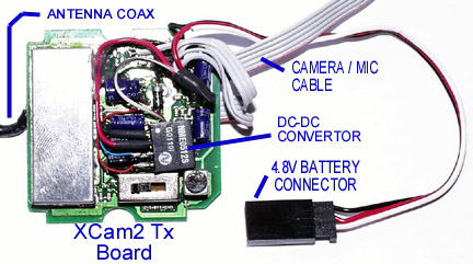XCam2's custom wiring is complete