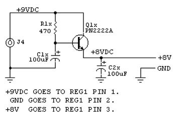 VOLTAGE REG SCHEMATIC