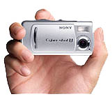Sony Cybershot-U Camera is perfect for CamMan!